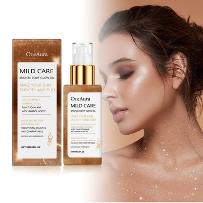 OceAura Antique Bronze Body Shimmer Oil