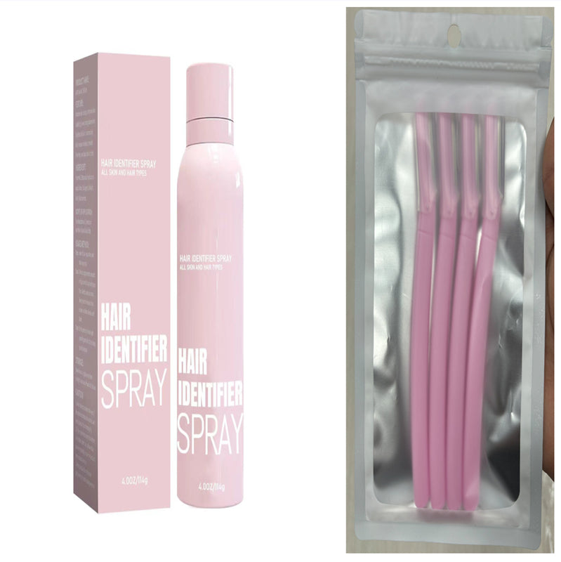 Hair Identifier Spray and Razor Set