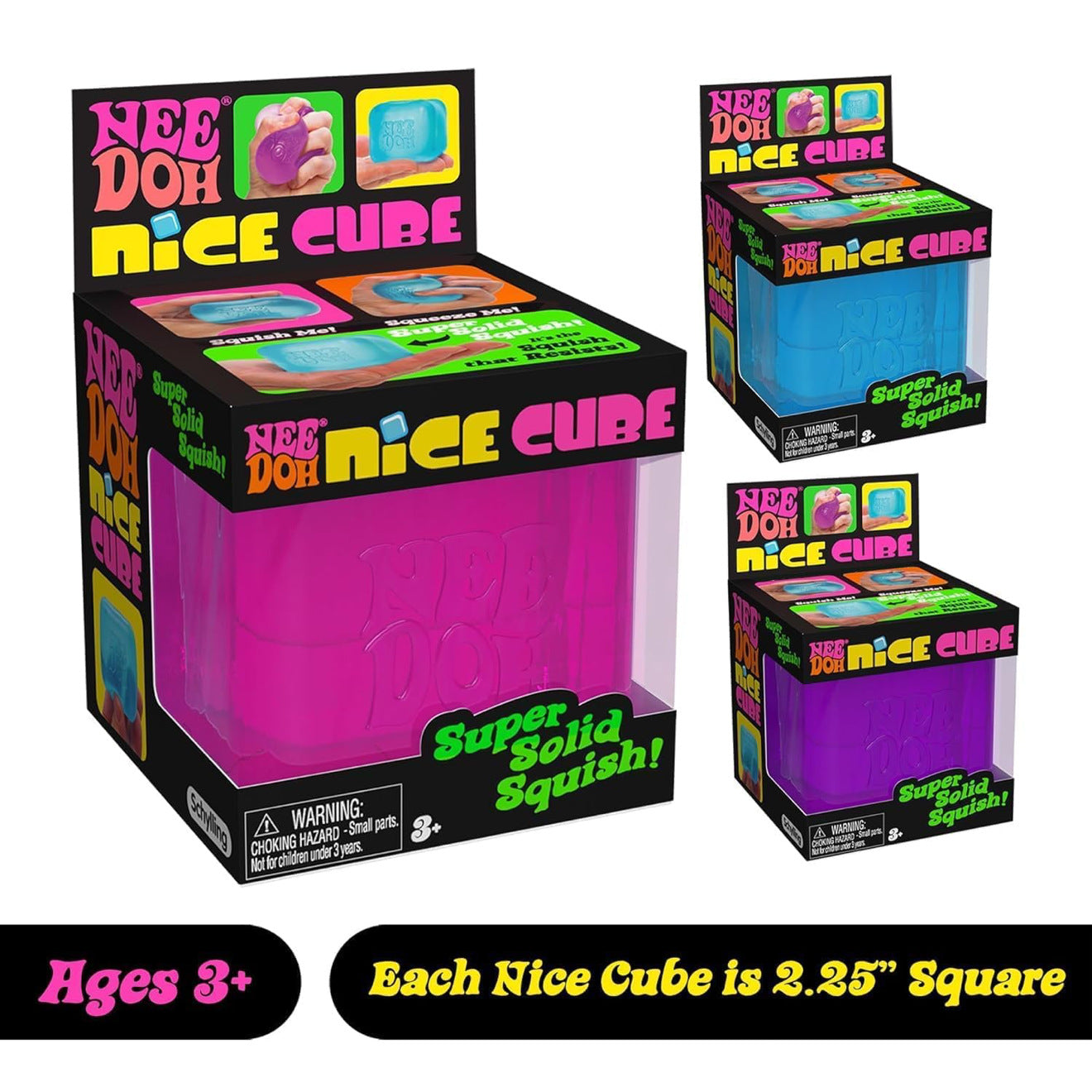 Stress Relief Squeeze Cube