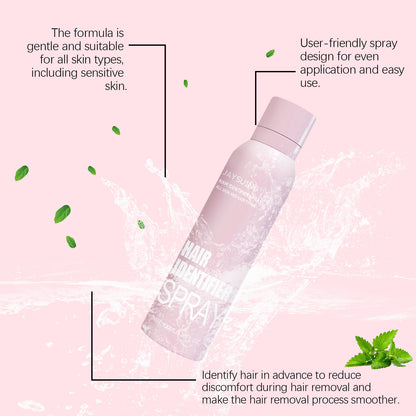 Hair Identifier Spray and Razor Set