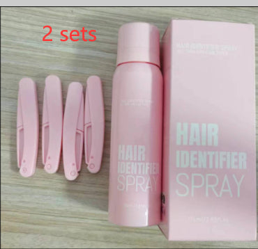 Hair Identifier Spray and Razor Set