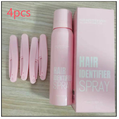 Hair Identifier Spray and Razor Set
