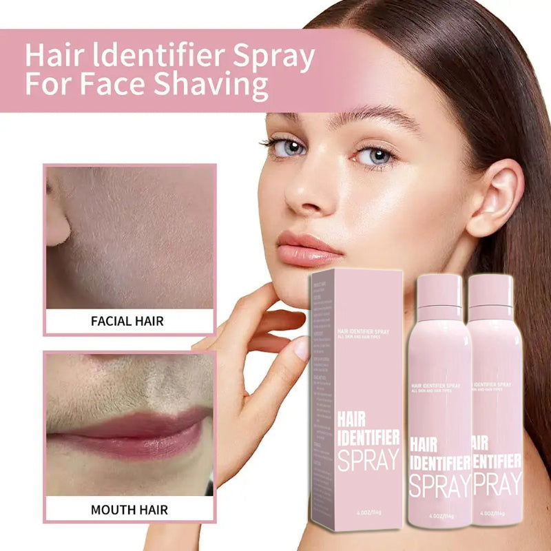 Hair Identifier Spray and Razor Set