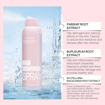 Hair Identifier Spray and Razor Set