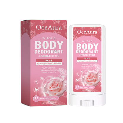 OceAura Rose Body Deodorant Stick With Rose Fragrance