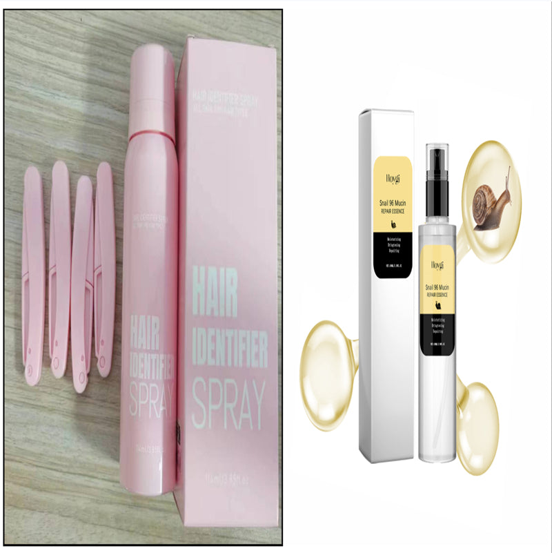 Hair Identifier Spray and Razor Set