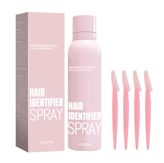 Hair Identifier Spray and Razor Set