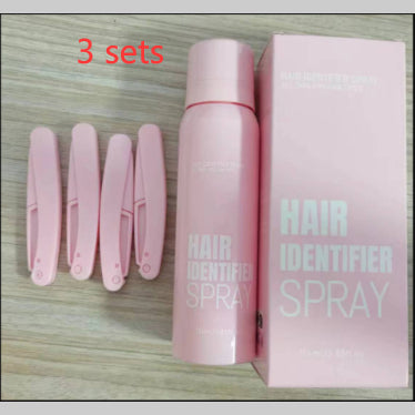Hair Identifier Spray and Razor Set