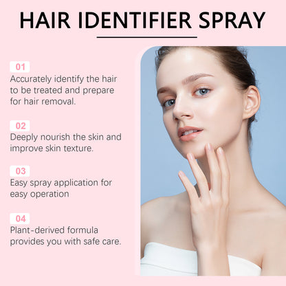 Hair Identifier Spray and Razor Set