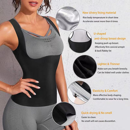 Sweat N Tone Shapewear Vest
